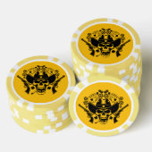 Lucky Poker Skull Pokerchips (Stapel)