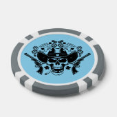 Lucky Poker Skull Pokerchips (Einzeln)