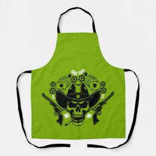 Lucky Poker Skull Schürze