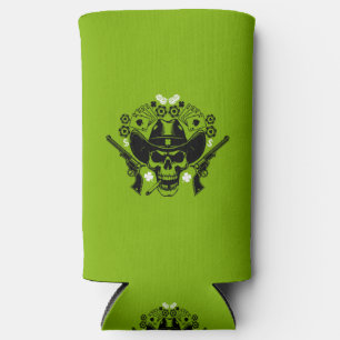 Lucky Poker Skull Selters Dosenkühler