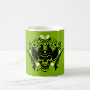 Lucky Poker Skull Verwandlungstasse
