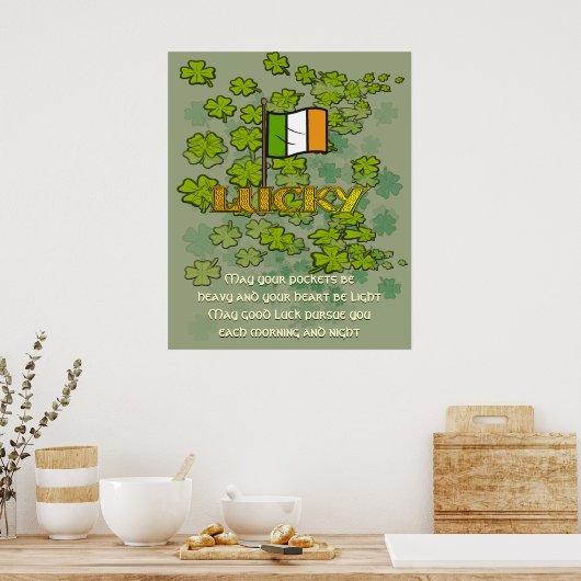 Lucky Poster (Küche)