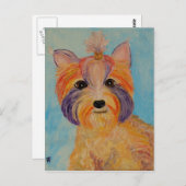 Lucky Postkarte (Vorne/Hinten)