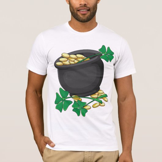 Lucky Pot of Gold Mens T - Shirt (Vorderseite)