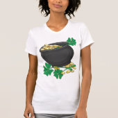 Lucky Pot of Gold Womens T - Shirt (Vorderseite)