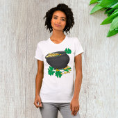 Lucky Pot of Gold Womens T - Shirt
