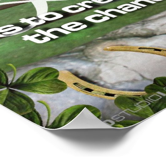 Lucky Print Poster (Ecke)