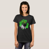 Lucky Pug St Patrick Shamrock C Dog Dad Mom Boy G T-Shirt (Vorne ganz)