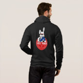 Lucky Punch Boxing - Old School Kapuzenpullover Hoodie (Schwarz voll)