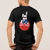 Lucky Punch Boxing - Old School T-shirt Tri-Blend Shirt (Rückseite)