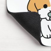Lucky Pup mit Clover - St. Patrick's Day Gift Mousepad (Ecke)
