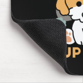 Lucky Pup mit Clover - St. Patrick's Day Gift Mousepad (Ecke)