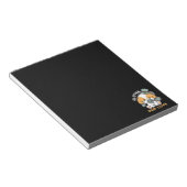 Lucky Pup mit Clover - St. Patrick's Day Gift Notizblock (angewinkelt)