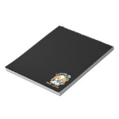 Lucky Pup mit Clover - St. Patrick's Day Gift Notizblock (Rotiert)