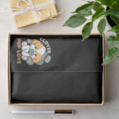 Lucky Pup mit Clover - St. Patrick's Day Gift Seidenpapier (Geschenk)