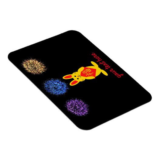 Lucky Rabbit #2 Magnet (Rechte Seite)