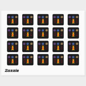 Lucky Rabbit #2 Stickers (Blatt)