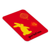 Lucky Rabbit 3 Magnet (Rechte Seite)
