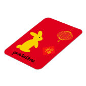 Lucky Rabbit 3 Magnet (Linke Seite)