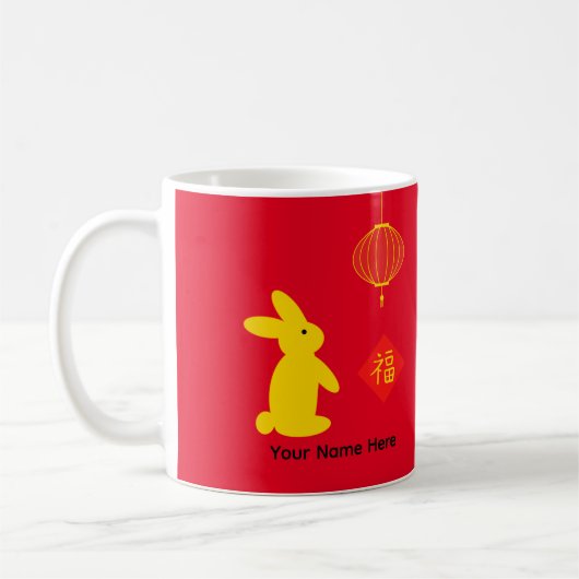 Lucky Rabbit #3 Tasse (Links)