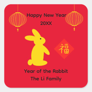 Lucky Rabbit #4-2 Stickers