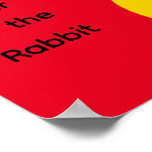 Lucky Rabbit #4 Poster (Ecke)