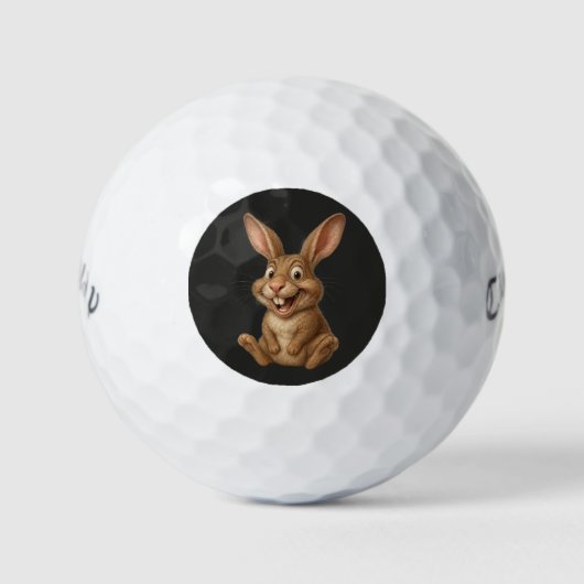 Lucky Rabbit Callaway Warbird Golfbälle (Vorderseite)
