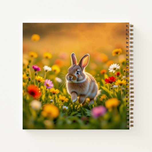 Lucky Rabbit Foot Calendar Notizblock (Rückseite)