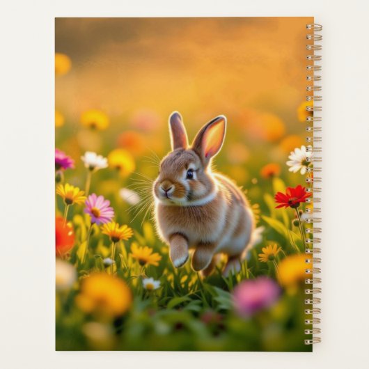 Lucky Rabbit Foot Calendar Planer (Rückseite)