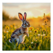 Lucky Rabbit Foot Poster (Vorderseite)