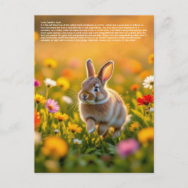 Lucky Rabbit Foot Postkarte
