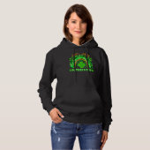 Lucky Rainbow Leopard Patrick Day Funny Green Sham Hoodie (Vorne ganz)
