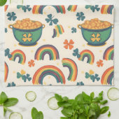 Lucky Rainbows Geschirrtuch (Gefaltet)