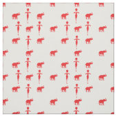 Lucky Red Elefant Stoff (Muster)