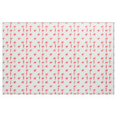 Lucky Red Elefant Stoff (Fat Quarter (45,7 x 55,9 cm))