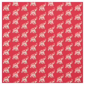 Lucky Red Elefant Stoff (Muster)