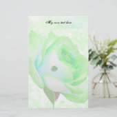 Lucky Rose Letter Sheets Stationery Briefpapier (Stehend Vorderseite)