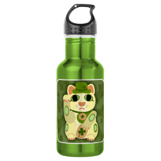 Lucky Saint Patrick's Day Cat Trinkflasche
