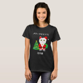 Lucky Santa Cat T-Shirt (Vorne ganz)