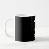 Lucky Saurus Dinosaur T Rex St Patrick's Day Kaffeetasse (Links)