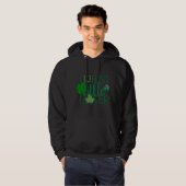 Lucky Saurus Rex - St. Patrick's Day Dinosaur Hoodie (Vorne ganz)