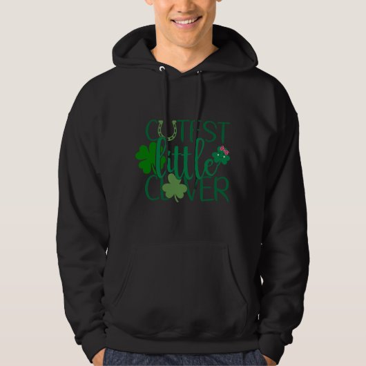 Lucky Saurus Rex - St. Patrick's Day Dinosaur Hoodie (Vorderseite)