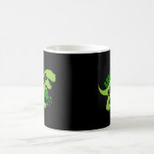 Lucky Saurus - St. Patrick's Day Dino Kaffeetasse (Mittel)