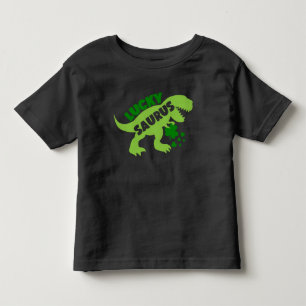 Lucky Saurus - St. Patrick's Day Dino Kleinkind T-shirt