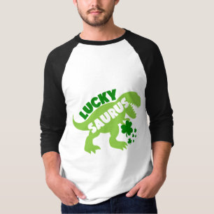Lucky Saurus - St. Patrick's Day Dino T-Shirt
