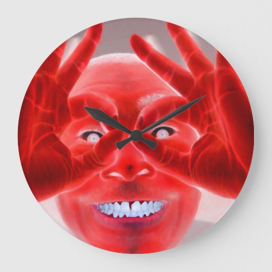 LUCKY SEITE GROßE WANDUHR (Vorderseite)