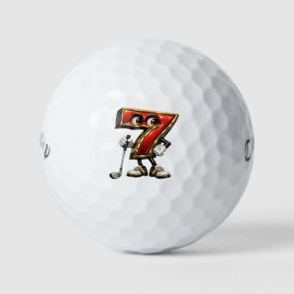 Lucky Seven Callaway Golf Warbird Golf Golfball