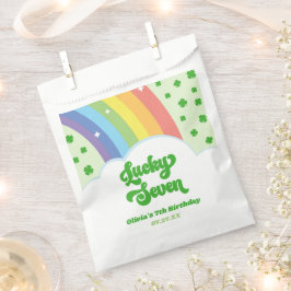 Lucky Seven Rainbow Clolies 7. Geburtstagsparty Geschenktütchen