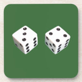 Lucky Seven Roll of Dice Untersetzer (Vorderseite)