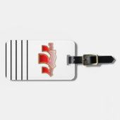 Lucky Sevens - Slot Machine Jackpot Gepäckanhänger (Vorderseite horizontal)